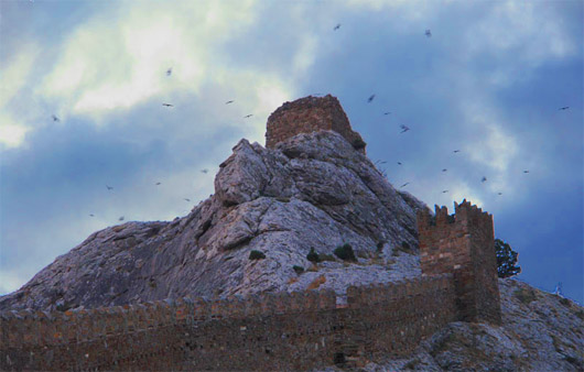 Генуезька (Судакська) фортеця. Дівоча вежа
