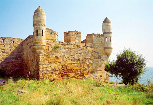 Турецкая крепость Ени-Кале на Керченском полуострове