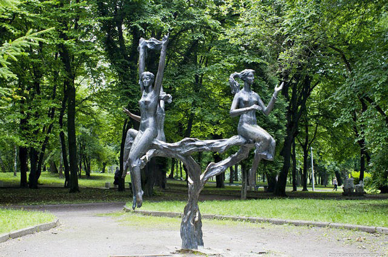 Парк Шевченка. Скульптура