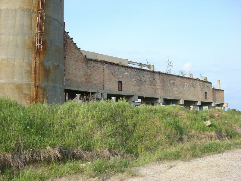 Руины Чигиринской ГЭС-АЭС