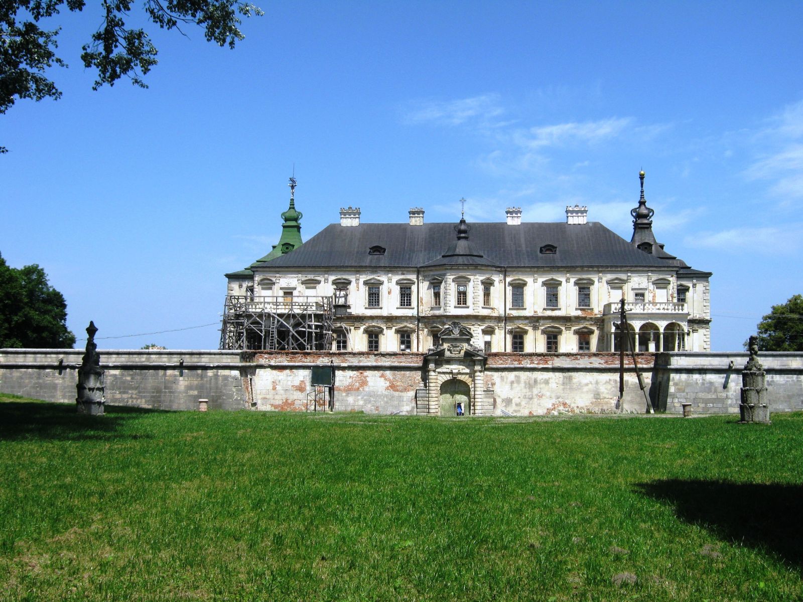 Підгорецький замок з південного боку