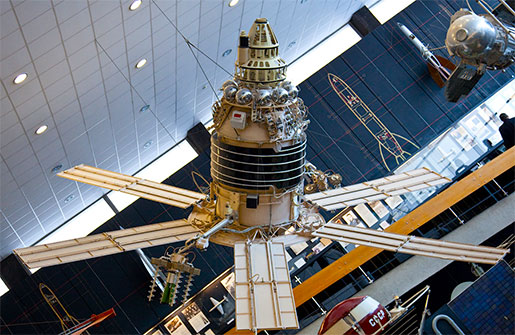 Супутник в музеї космонавтики