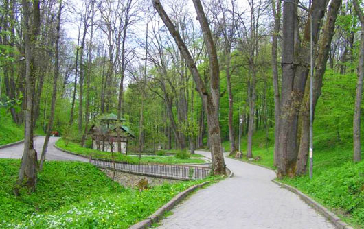 Парк в Трускавце