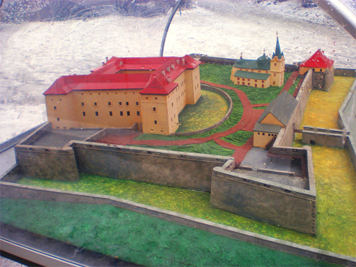Макет Ужгородського замку