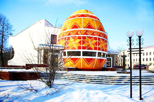 Музей Писанка взимку