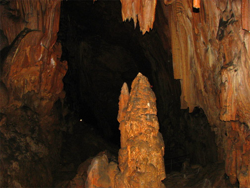 Пещера Скельская. Внутри пещеры