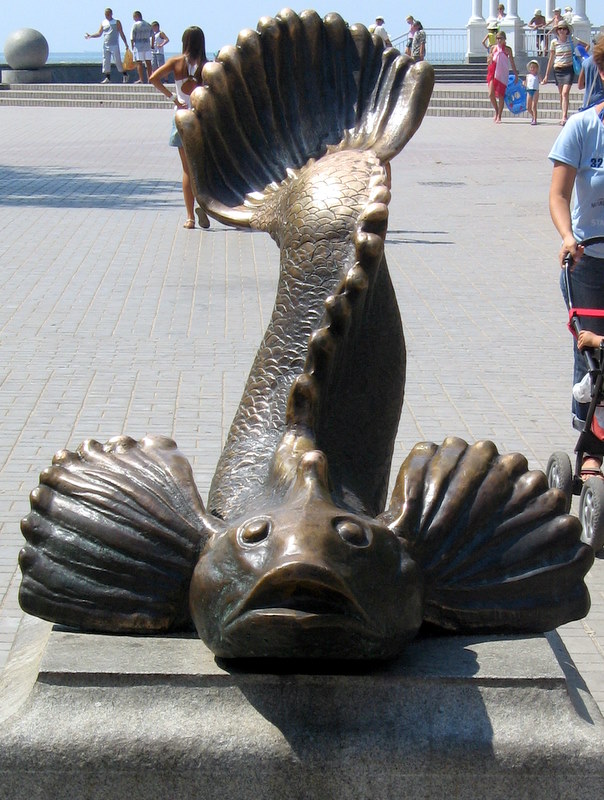 Пам'ятник Бичку в анфас. Автор фото: Kamelot, фонд Wikimedia